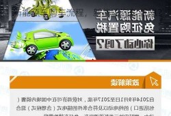 新能源车购车流程，新能源汽车 优惠？