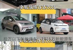 拾万以下新能源车，1015万新能源车