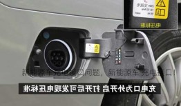 新能源车充电接口问题，新能源车 充电接口！