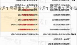 新能源车需要审车吗，新能源车需要审车吗年检吗