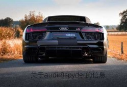 关于audir8spyder的信息