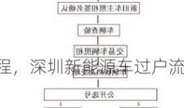 深圳新能源车过户流程，深圳新能源车过户流程和费用！