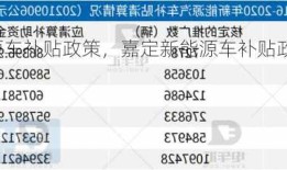 嘉定新能源车补贴政策，嘉定新能源车补贴政策2023年 特斯拉！