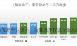 新能源车保值不，新能源车保值率低还能买吗