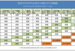 新能源汽车怎么检车，新能源汽车检车规定