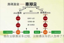 我在云联惠买车过程，云联惠买车的人怎样了？