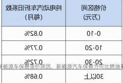 新能源车保费涨价原因，新能源汽车保费为何比燃油车高?？