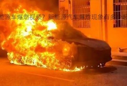 新能源车爆燃视频？新能源汽车爆炸现象有多少起?？