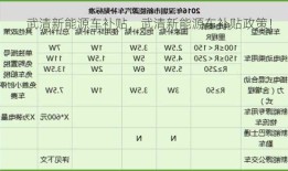 武清新能源车补贴，武清新能源车补贴政策！