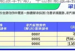 中山新能源车补助，中山新能源车补助多少