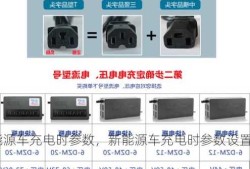 新能源车充电时参数，新能源车充电时参数设置多少！