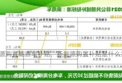 新能源购置能源车补贴，新能源购置补贴是什么意思！