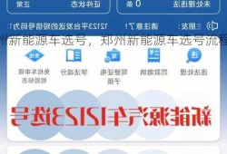 郑州新能源车选号，郑州新能源车选号流程