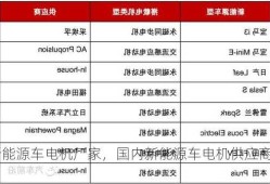 新能源车电机厂家，国内新能源车电机供应商！