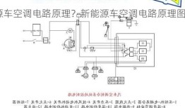 新能源车空调电路原理？新能源车空调电路原理图？