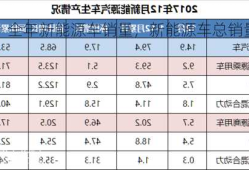 全年新能源车销量，新能源车总销量！