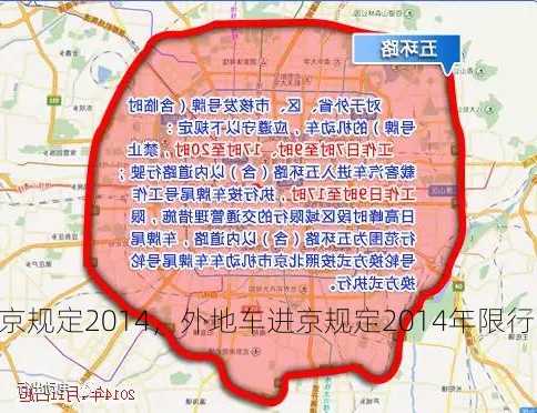 外地车进京规定2014，外地车进京规定2014年限行？