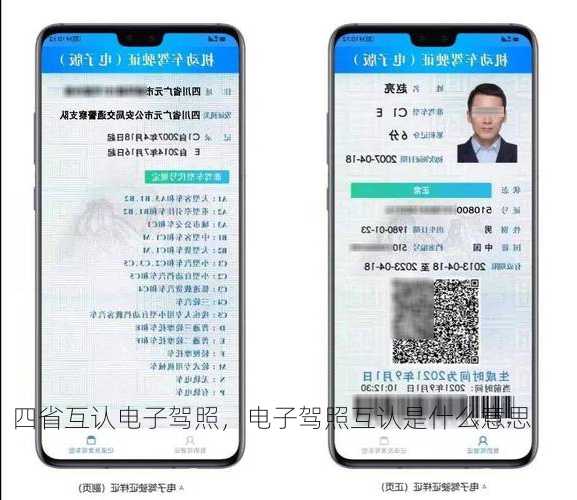 四省互认电子驾照，电子驾照互认是什么意思