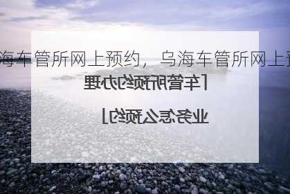 乌海车管所网上预约，乌海车管所网上预约流程？