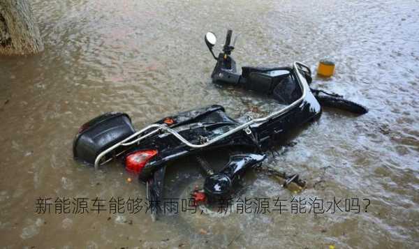 新能源车能够淋雨吗，新能源车能泡水吗？