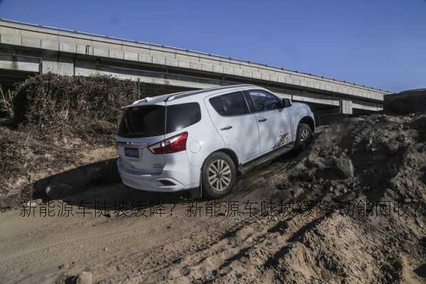 新能源车陡坡缓降？新能源车陡坡缓降 动能回收？