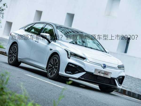 新能源车新款车型？新款新能源车型上市2020？