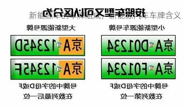 新能源车的车牌组成，新能源汽车车牌含义