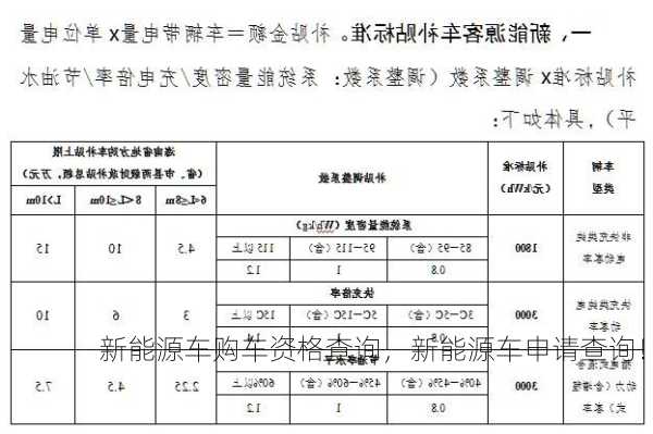 新能源车购车资格查询，新能源车申请查询！