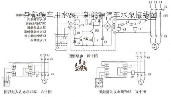 新能源车用水泵，新能源汽车水泵接线图