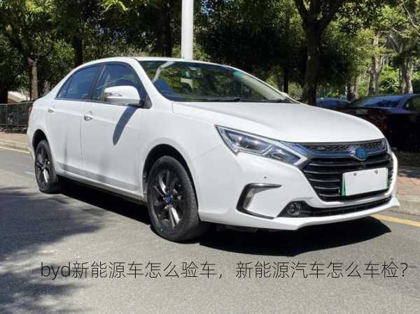 byd新能源车怎么验车，新能源汽车怎么车检？