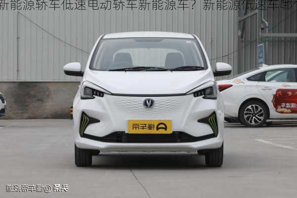 新能源轿车低速电动轿车新能源车？新能源低速车哪个牌子好？