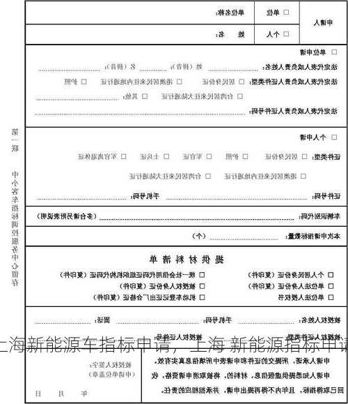 上海新能源车指标申请，上海 新能源指标申请！