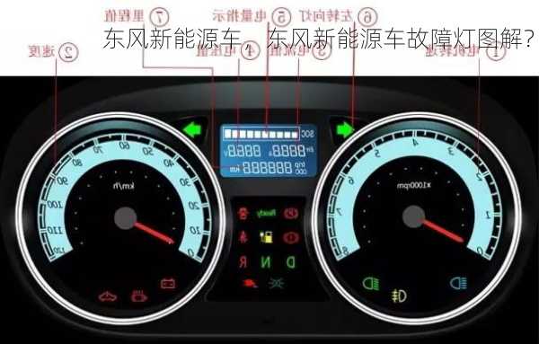 东风新能源车，东风新能源车故障灯图解？