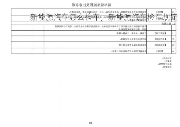 新能源汽车怎么检车，新能源汽车检车规定