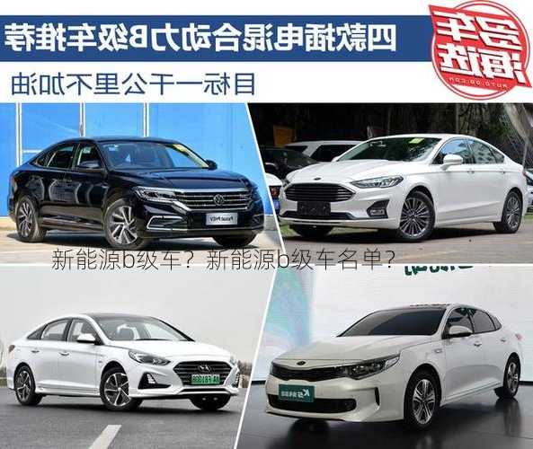 新能源b级车？新能源b级车名单？