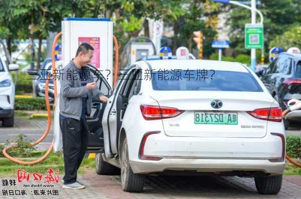 三亚新能源车？三亚新能源车牌？