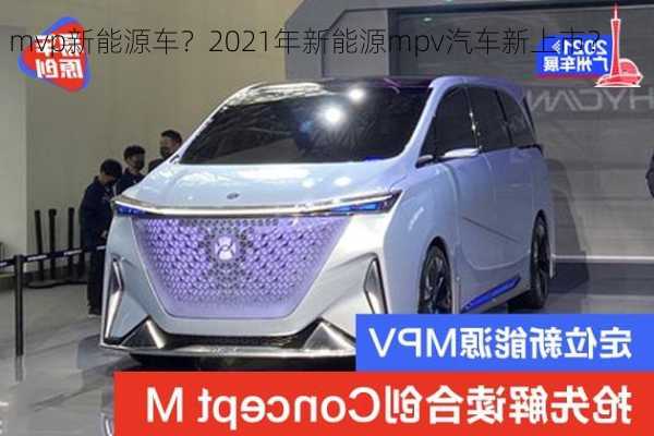 mvp新能源车？2021年新能源mpv汽车新上市？