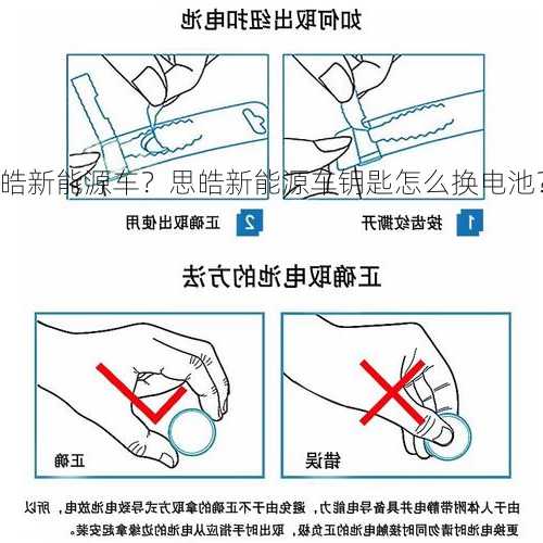 思皓新能源车？思皓新能源车钥匙怎么换电池？