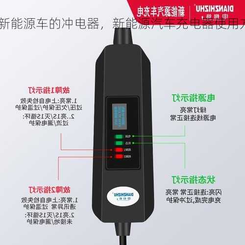 新能源车的冲电器，新能源汽车充电器使用方法？