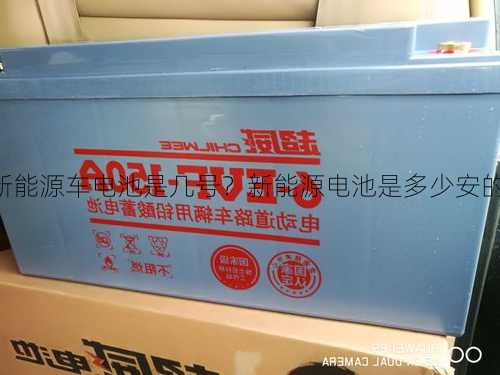 新能源车电池是几号？新能源电池是多少安的？