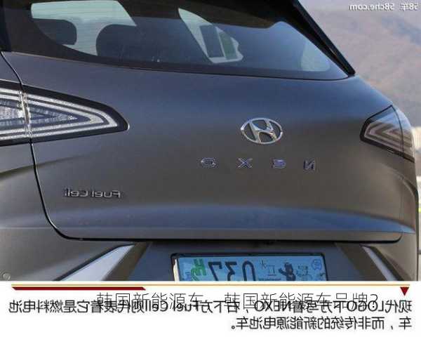 韩国新能源车，韩国新能源车品牌？