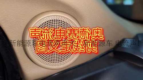 新能源车电流声声大，新能源车 电流声！