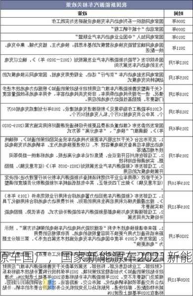 新能源车国厂，国家新能源车2021新能源车政策？